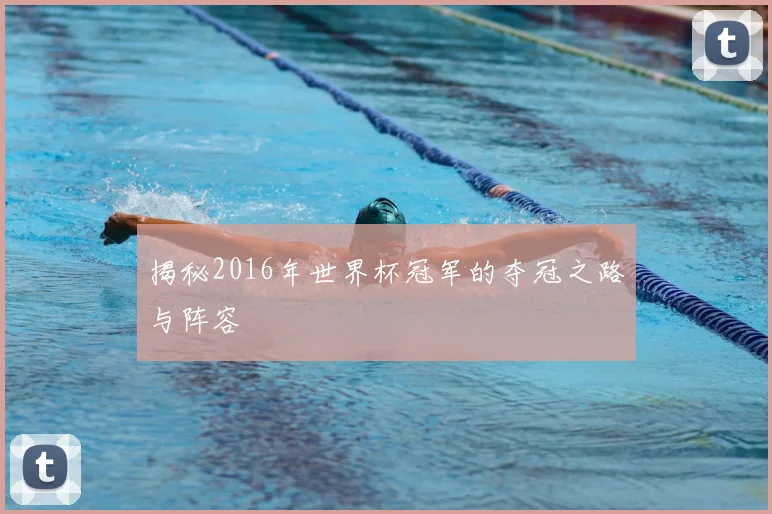 揭秘2016年世界杯冠军的夺冠之路与阵容