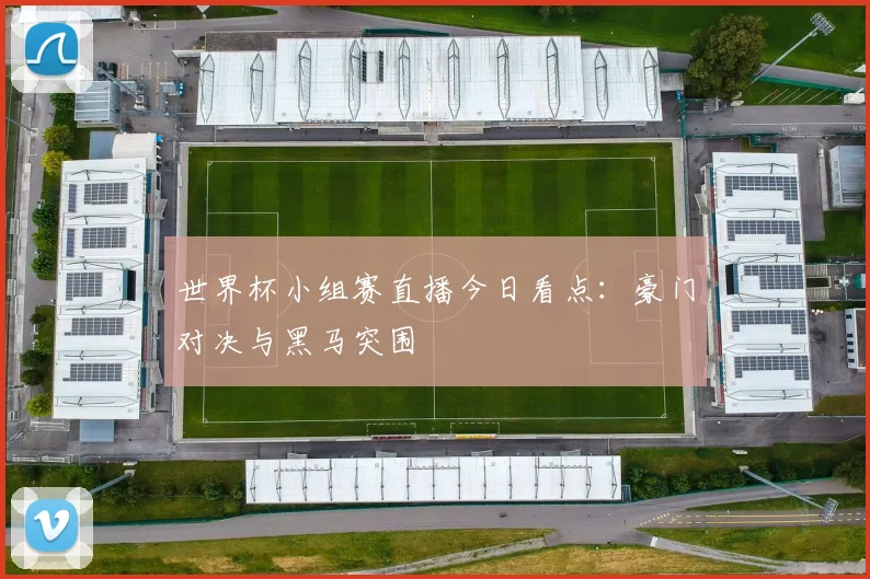 世界杯小组赛直播今日看点：豪门对决与黑马突围