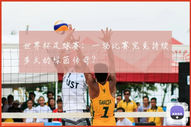 世界杯足球赛：一场比赛究竟持续多久的绿茵传奇？